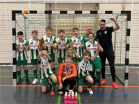 Bild: Die D-Jugend beim Hallenturnier in Bischofswerda